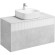 Тумба под раковину Aquaton Марбл 100 1A276301MH4C0 подвесная Слэйт Белый матовый
