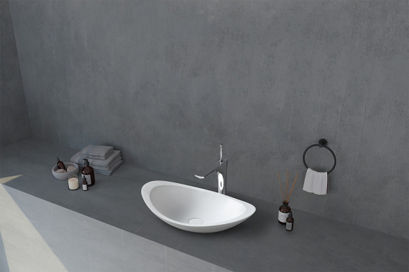 Раковина-чаша Abber Stein 60 AS2606 Белая матовая Раковина-чаша Abber Stein 60 AS2606 Белая матовая