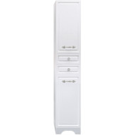 Шкаф пенал 1MarKa Прованс 35Н Белый глянцевый