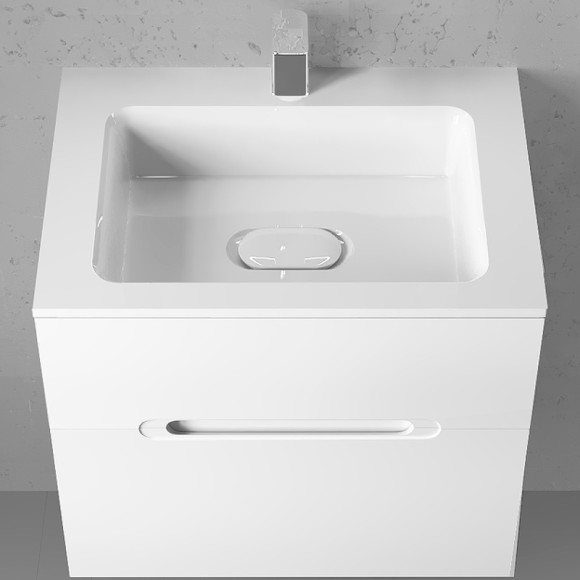 Раковина Jorno Modul 65 Mol.08.65/W Белая Раковина Jorno Modul 65 Mol.08.65/W Белая