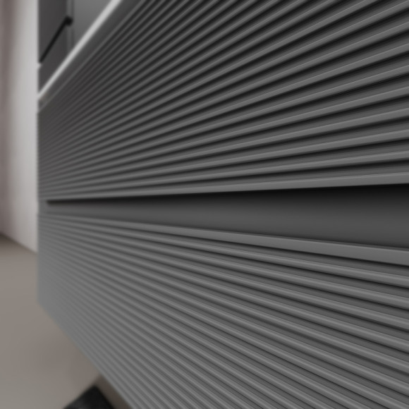 Тумба под раковину Sancos Folk 100 FL100GS подвесная Grey soft