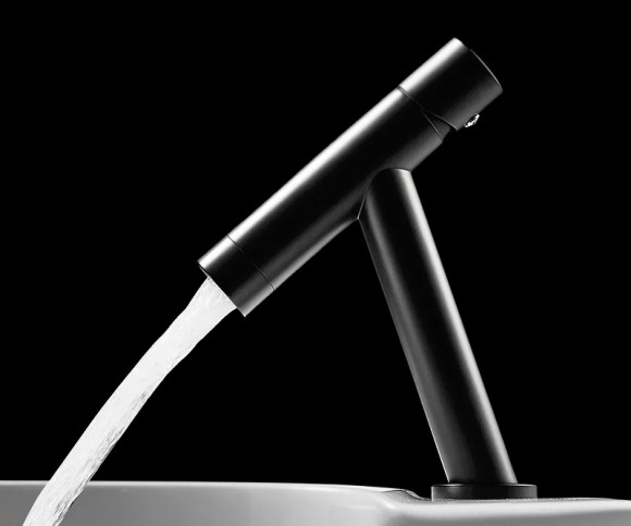 Смеситель для раковины Bronze de Luxe Liberty 102B Черный матовый Смеситель для раковины Bronze de Luxe Liberty 102B Черный матовый