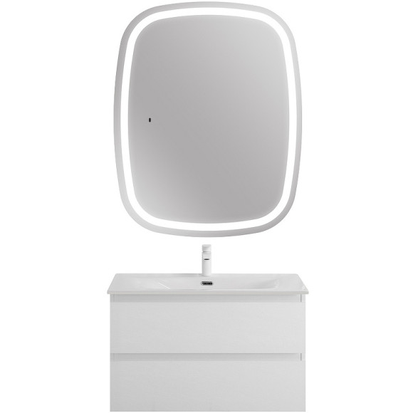 Тумба под раковину Cezares Molveno 90 MOLVENO-90-2C-SO-BG подвесная Bianco Ghiaccio