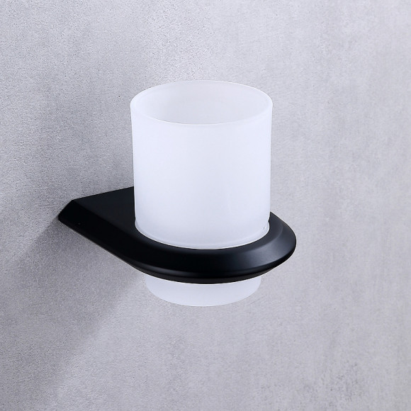 Стакан для зубных щеток Abber Nord AA1556B Черный матовый Стакан для зубных щеток Abber Nord AA1556B Черный матовый