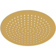 Верхний душ WasserKRAFT Aisch A262 Золото матовое