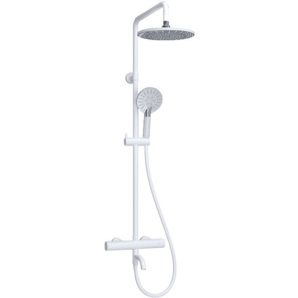 Душевая система WasserKRAFT A188.067.058.WM Thermo с термостатом Белый матовый Душевая система WasserKRAFT A188.067.058.WM Thermo с термостатом Белый матовый