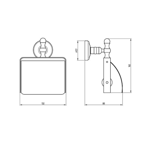Держатель туалетной бумаги Migliore Mirella 17148 с крышкой Argento Brunito Держатель туалетной бумаги Migliore Mirella 17148 с крышкой Argento Brunito