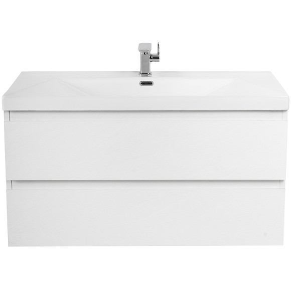 Тумба под раковину Cezares Molveno 80 MOLVENO-80-2C-SO-BG подвесная Bianco Ghiaccio