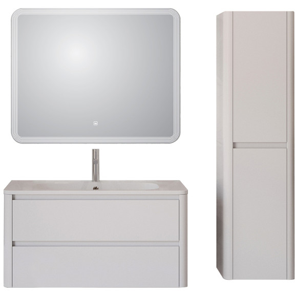 Тумба под раковину Cezares Relax 100 RELAX-1000-2C-SO-BL подвесная Bianco Lucido Тумба под раковину Cezares Relax 100 RELAX-1000-2C-SO-BL подвесная Bianco Lucido