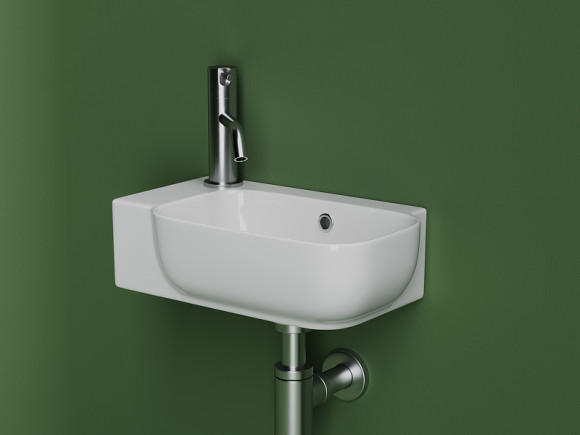 Раковина Ceramicanova Element 40 R CN6074R Белая Раковина Ceramicanova Element 40 R CN6074R Белая