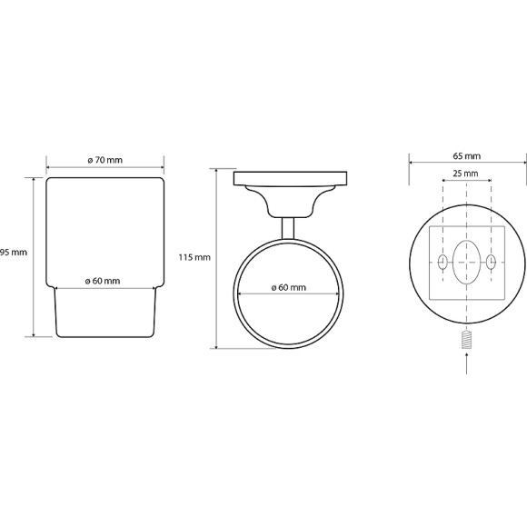 Стакан для зубных щеток Bemeta Retro Gold and Сhrom 144210018 Золото Хром Стакан для зубных щеток Bemeta Retro Gold and Сhrom 144210018 Золото Хром