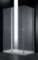 Душевой уголок Cezares Elena 100x90 L ELENA-W-AH-1-100/90-P-Cr-L профиль Хром стекло текстурное Душевой уголок Cezares Elena 100x90 L ELENA-W-AH-1-100/90-P-Cr-L профиль Хром стекло текстурное