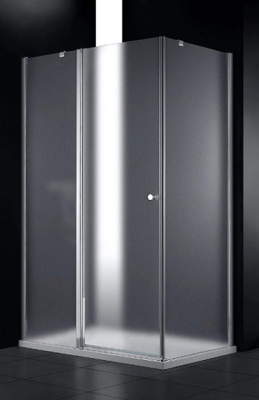 Душевой уголок Cezares Elena 100x90 L ELENA-W-AH-1-100/90-P-Cr-L профиль Хром стекло текстурное Душевой уголок Cezares Elena 100x90 L ELENA-W-AH-1-100/90-P-Cr-L профиль Хром стекло текстурное