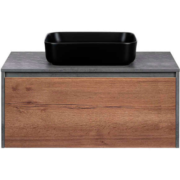 Тумба под раковину Vincea Mesa 100 VMC-2MS100TB подвесная T.Oak Beton Тумба под раковину Vincea Mesa 100 VMC-2MS100TB подвесная T.Oak Beton