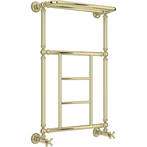 Водяной полотенцесушитель Сунержа Ренессанс 1452 860х500 020-0282-8650 с полкой Шампань