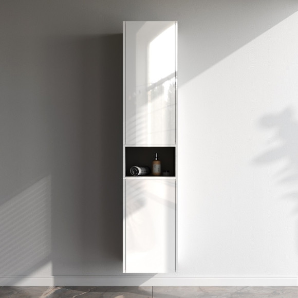 Подвесной шкаф AM.PM Func 40 M8FCH04029WG Белый глянцевый Подвесной шкаф AM.PM Func 40 M8FCH04029WG Белый глянцевый