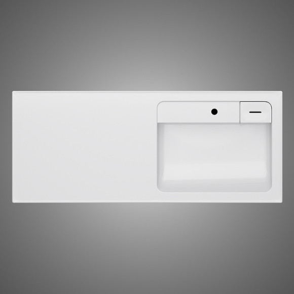 Раковина AM.PM X-Joy 120 R M85AWPR1201WG с местом под стиральную машину Белая Раковина AM.PM X-Joy 120 R M85AWPR1201WG с местом под стиральную машину Белая