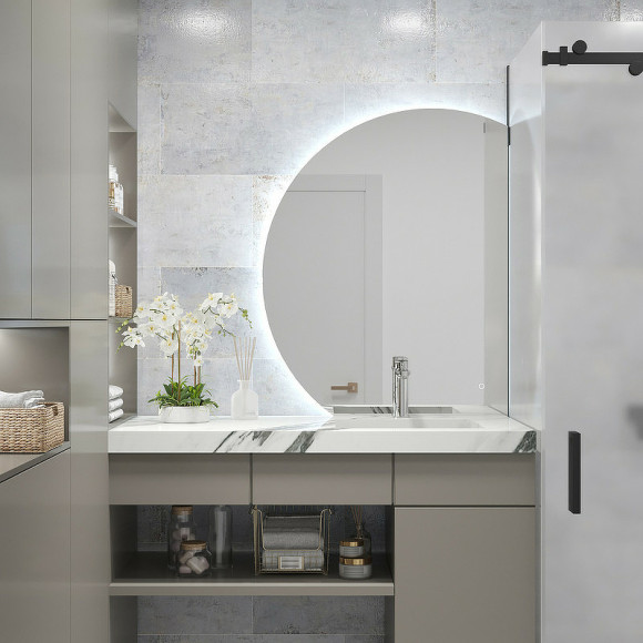 Зеркало Континент Erist 800х1000 ЗЛП3565 с подсветкой с сенсорным выключателем Зеркало Континент Erist 800х1000 ЗЛП3565 с подсветкой с сенсорным выключателем