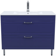 Тумба с раковиной Iddis Oxford 100 OXF10N1i95K Синяя