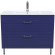 Тумба с раковиной Iddis Oxford 100 OXF10N1i95K Синяя