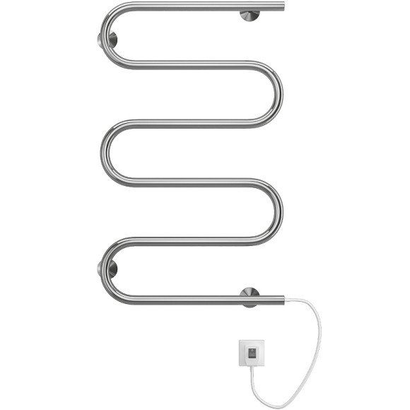 Электрический полотенцесушитель Terminus Ш-образный 500x800 4620768883965 Хром Электрический полотенцесушитель Terminus Ш-образный 500x800 4620768883965 Хром