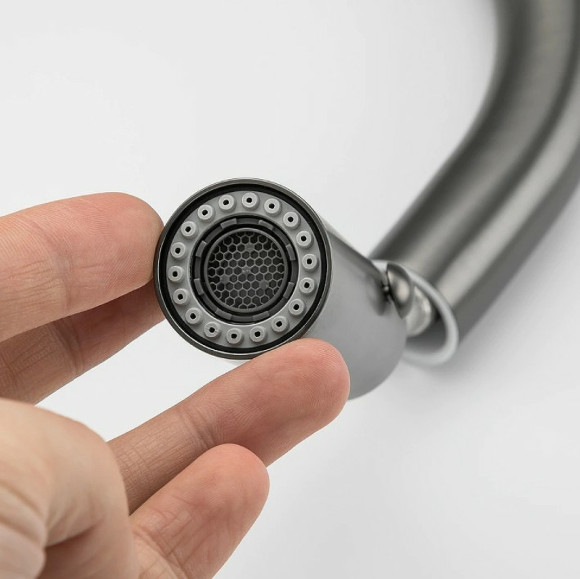 Смеситель для кухни Gappo G4398-41 Оружейная сталь Смеситель для кухни Gappo G4398-41 Оружейная сталь