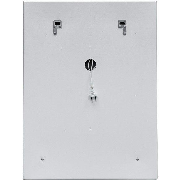 Зеркало Континент Verona 630х780 ЗЛП25 с подсветкой Белое с сенсорным выключателем Зеркало Континент Verona 630х780 ЗЛП25 с подсветкой Белое с сенсорным выключателем