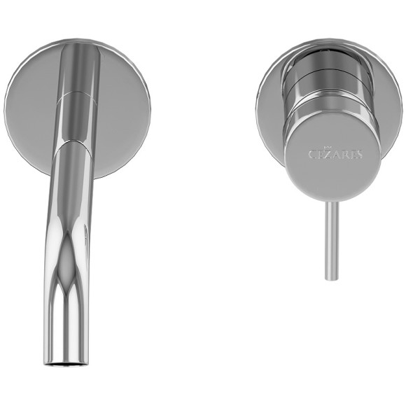 Смеситель для раковины Cezares Leaf LEAF-BLI2-20-L-01-W0 Хром