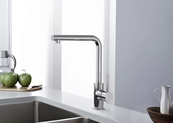 Смеситель для кухни Aquatek Европа AQ1380CR Хром Смеситель для кухни Aquatek Европа AQ1380CR Хром