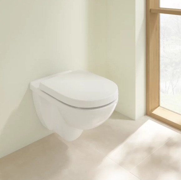 Комплект унитаза Villeroy&Boch O Novo 5660H101 с инсталляцией Tece Base 9400413 с сиденьем Микролифт и Белой клавишей смыва Комплект унитаза Villeroy&Boch O Novo 5660H101 с инсталляцией Tece Base 9400413 с сиденьем Микролифт и Белой клавишей смыва