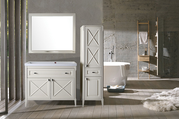 Зеркало ASB-Woodline Монте 100 10777 Бежевое