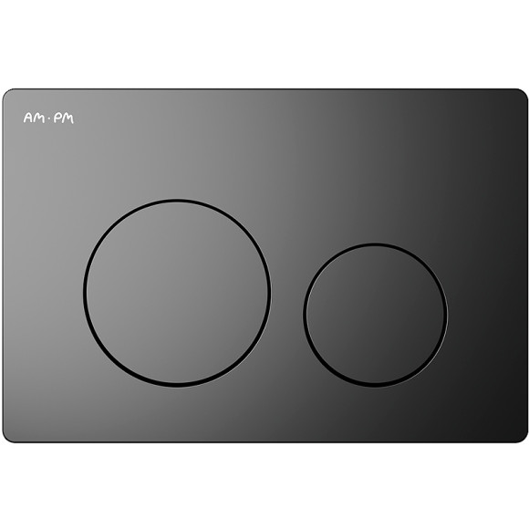 Комплект унитаза с инсталляцией AM.PM Func FlashClean IS90138.8F1701 с сиденьем Микролифт и Черной матовой клавишей смыва