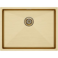 Кухонная мойка Paulmark Next 58 Uni PM215844-BG Брашированное золото