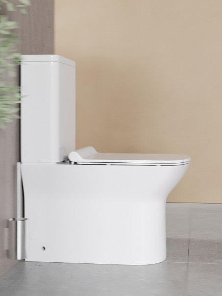 Унитаз компакт Agger AT02000 с бачком и сиденьем Микролифт Унитаз компакт Agger AT02000 с бачком и сиденьем Микролифт