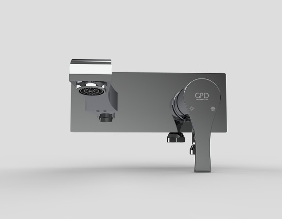 Смеситель для раковины GPD Atros MDA65 Хром