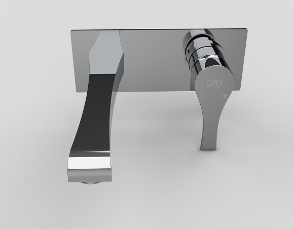 Смеситель для раковины GPD Atros MDA65 Хром