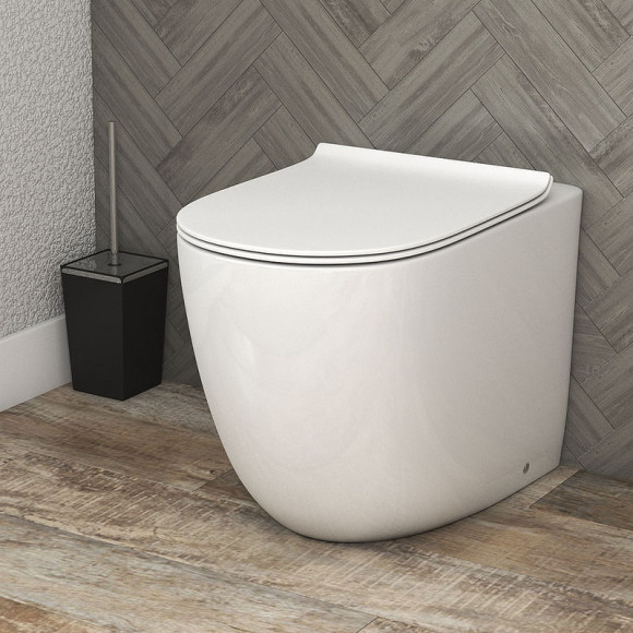 Унитаз Grossman GR-PR4411S приставной с сиденьем Микролифт Унитаз Grossman GR-PR4411S приставной с сиденьем Микролифт