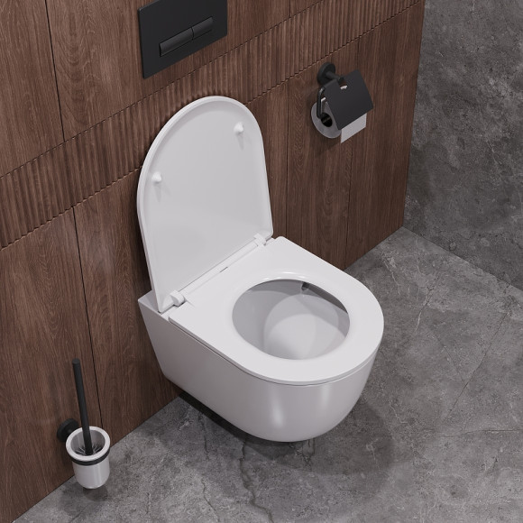 Унитаз Cezares Relax-Tor CZR-38088-49-TH-TOR/SC подвесной с сиденьем Микролифт