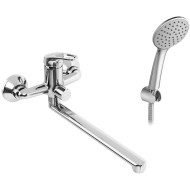 Смеситель для ванны Santek Баус WH5A12010C001 универсальный Хром