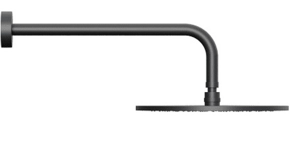 Душевая система Paffoni Light KITLIG011NOKING Черная матовая