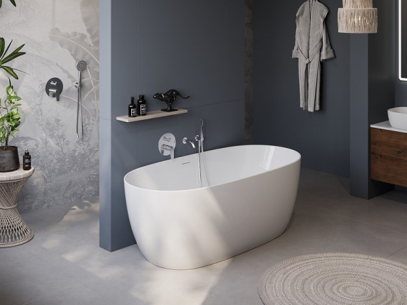 Акриловая ванна BelBagno 170x80 BB415-1700-800 без гидромассажа