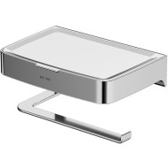 Держатель для туалетной бумаги AM.PM Inspire 2.0 A50A341500 с полкой с контейнером Хром
