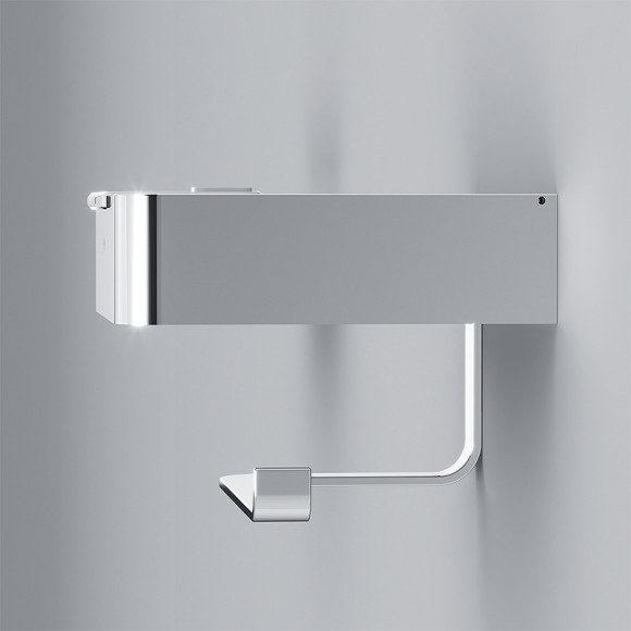 Держатель для туалетной бумаги AM.PM Inspire 2.0 A50A341500 с полкой с контейнером Хром Держатель для туалетной бумаги AM.PM Inspire 2.0 A50A341500 с полкой с контейнером Хром