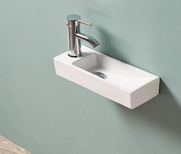 Раковина CeramaLux 38 9048FR Белая