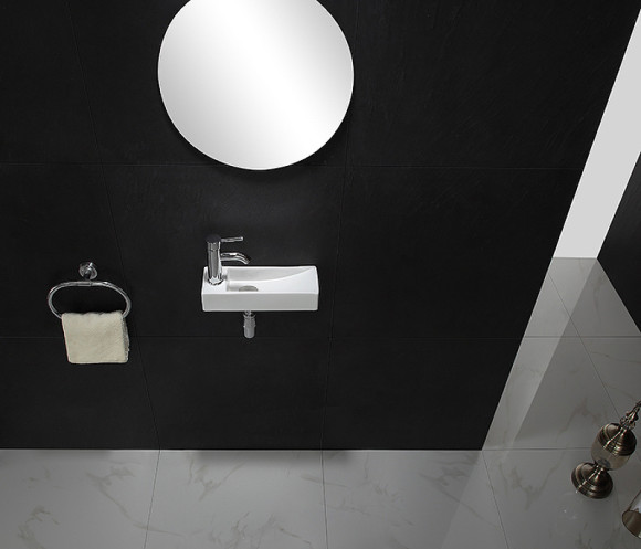 Раковина CeramaLux 38 9048FR Белая