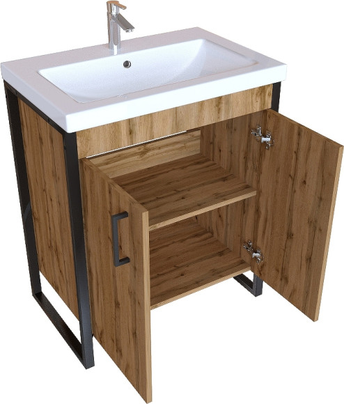 Тумба под раковину 1MarKa Grunge Loft 70Н Ц0000008499 Дуб вотан