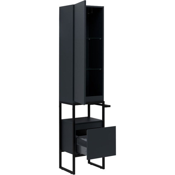 Шкаф пенал Allen Brau Priority 40 L 1.31006.AM Антрацит матовый Шкаф пенал Allen Brau Priority 40 L 1.31006.AM Антрацит матовый