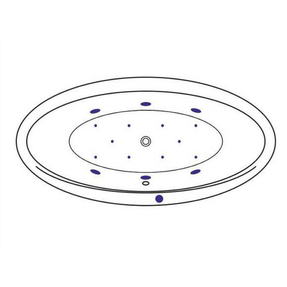 Акриловая ванна Excellent Lumina 190x95 WAEX.LUM19.RELAX.GL с гидромассажем Акриловая ванна Excellent Lumina 190x95 WAEX.LUM19.RELAX.GL с гидромассажем