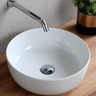 Раковина-чаша Scarabeo Glam 39 1807 Белая Раковина-чаша Scarabeo Glam 39 1807 Белая