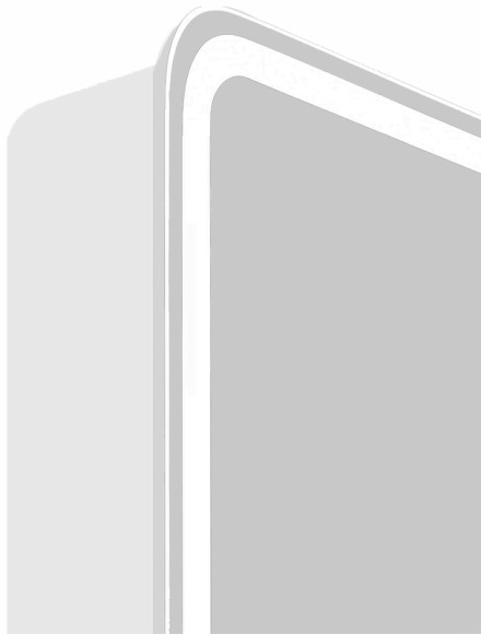 Зеркальный шкаф Континент Lorenzo LED 40 МВК009 с подсветкой Белый